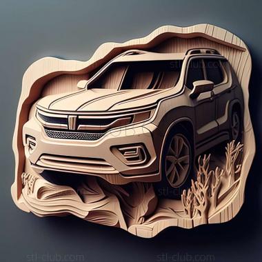 3D модель Honda Pilot (STL)